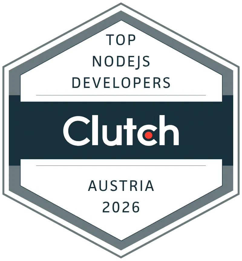 Clutch Top Node.js Developers in Austria 2026 award for Wavect