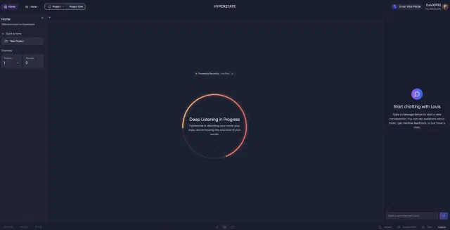 Hyperstate AI, screen 5